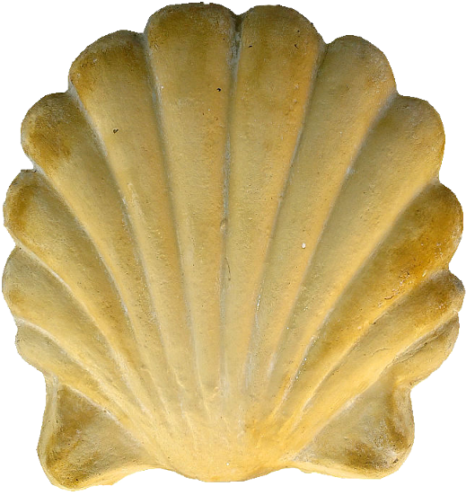 Concha En Hormigón Prefabricado - Concrete (554x560), Png Download