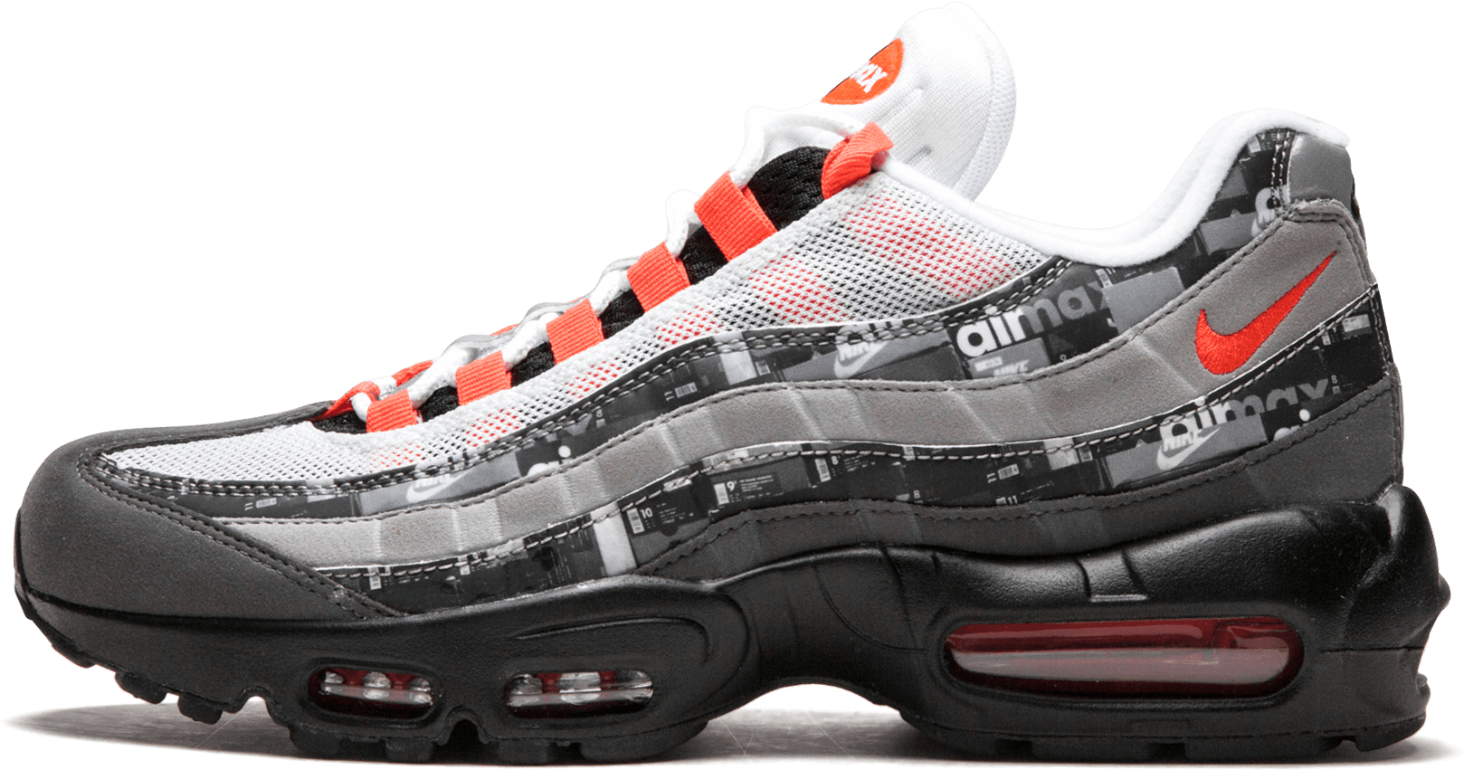 Hot Nike Air Max 95 Print - Nike Men's Air Max 95 (2000x1200), Png Download