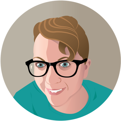 Nora, Digital Self-portrait - Illustration (481x485), Png Download