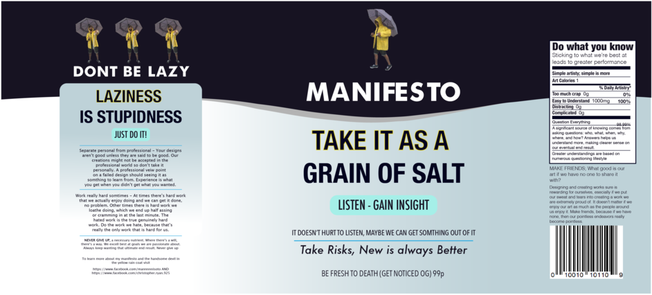 Take It As A Grain Of Salt (1000x516), Png Download