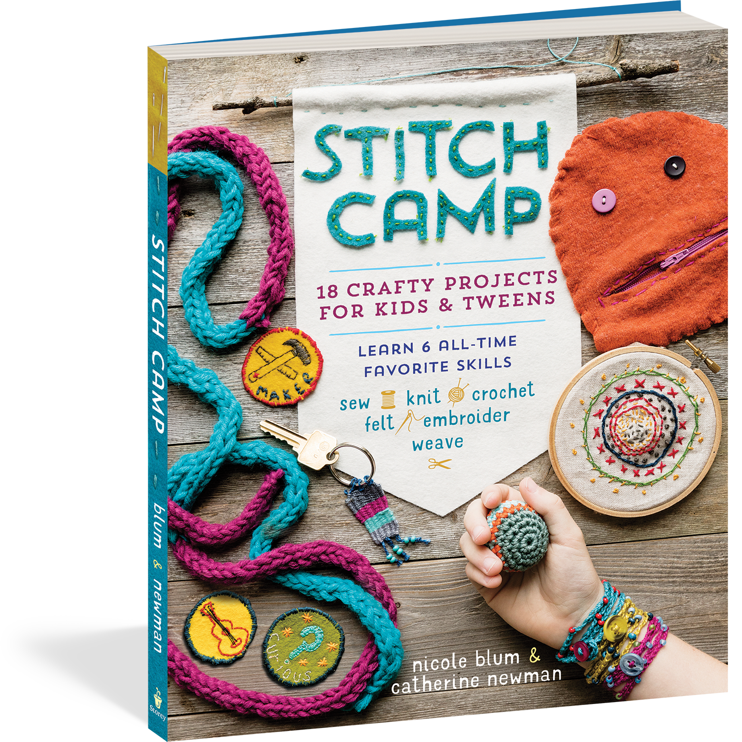 Cover - Stitch Camp By Nicole Blum (1485x1485), Png Download