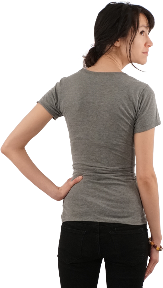 Every Human Is Enough $15 - Girls Tshirt Back (768x1024), Png Download