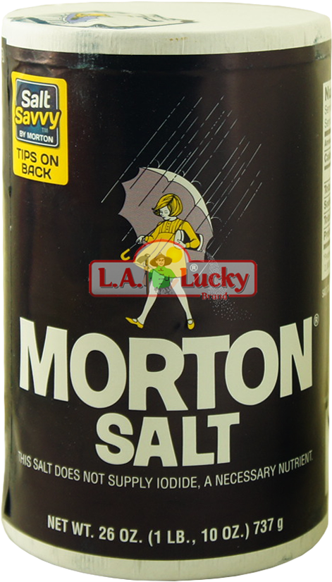 Image Description - Morton - Morton Salt (718x1021), Png Download