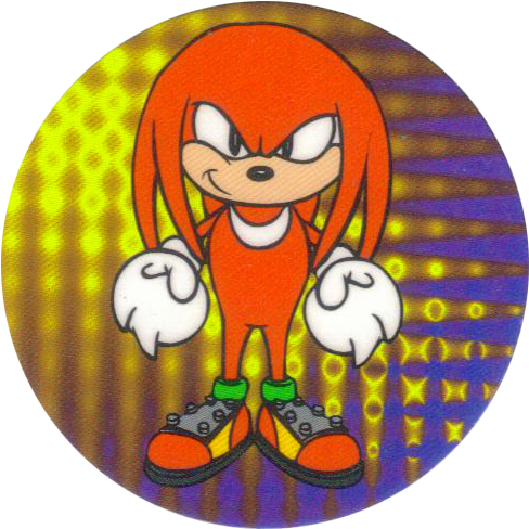 #9 Knuckles - Knuckles The Echidna (500x500), Png Download