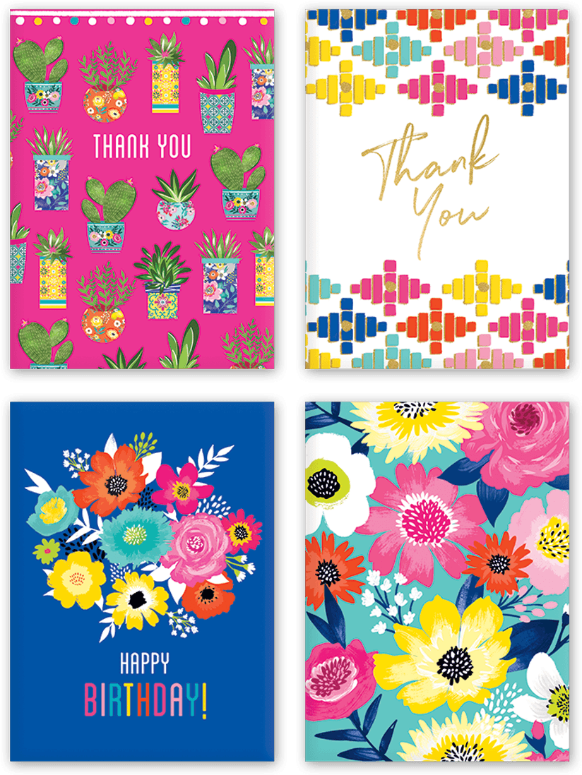 Cantina All Occasion Notecard Set - Two Trick Pony All-occasion Notecard Set (1200x1200), Png Download