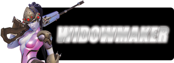 Widowmaker Overwatch - Overwatch Ow Widowmaker Amelie Lacroix Deep Purple (600x210), Png Download