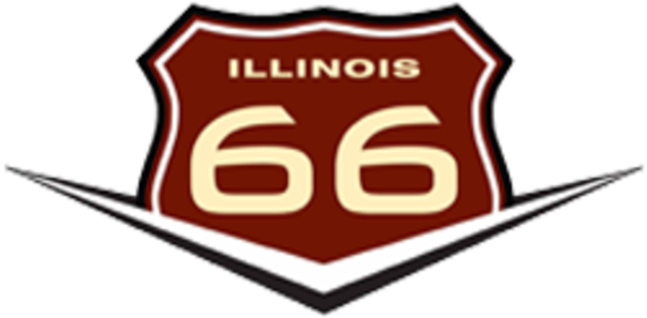 What's New At The Route 66 Mother Road Festival This - Illinois Route 66 Logo (655x360), Png Download