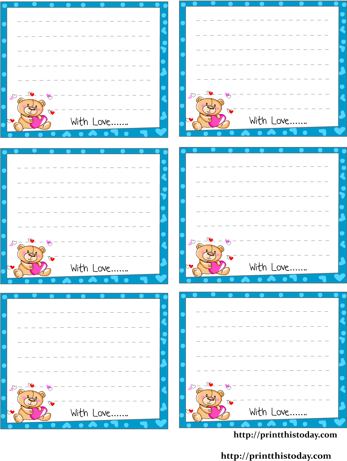 Writing Paper For Notes (1275x1650), Png Download