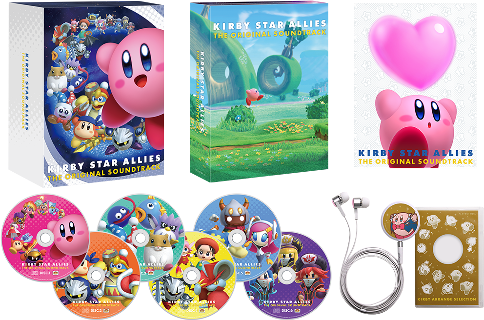 初回限定生産盤※1 8,500円（税抜） Cd6枚組 / Kbci-0008～13a - Kirby Star Allies (1000x700), Png Download