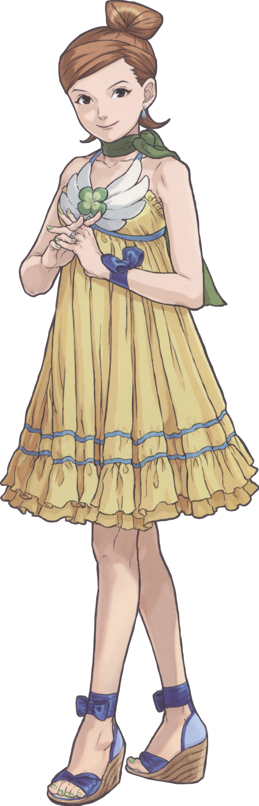 Alita Tiala - Apollo Justice Ace Attorney Alita (504x1566), Png Download