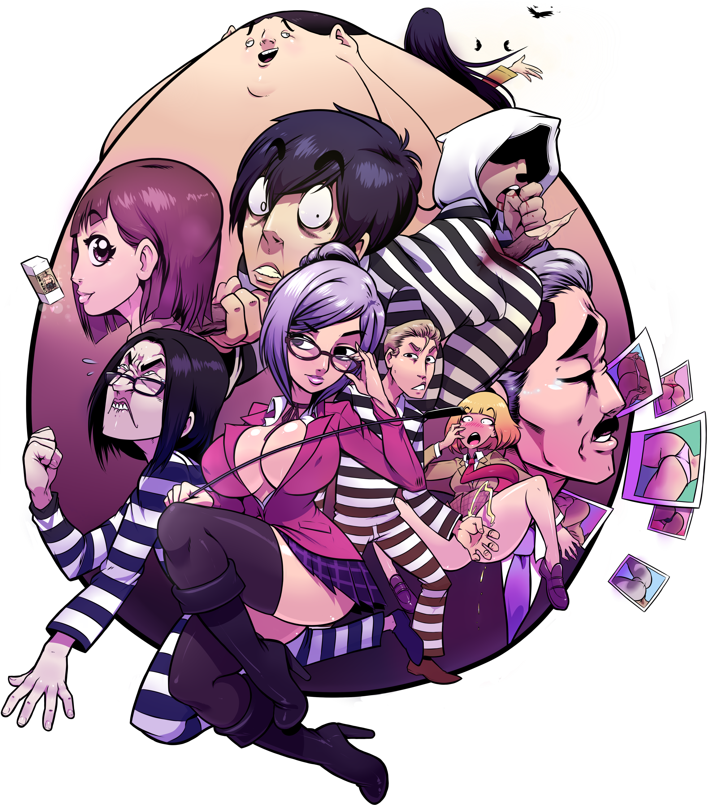 Prison School - Prison School Art (2300x2600), Png Download