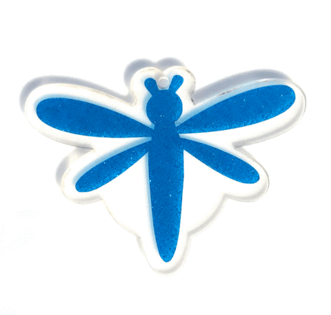 Dragonfly Acrylic Shape - Dragonfly (480x458), Png Download