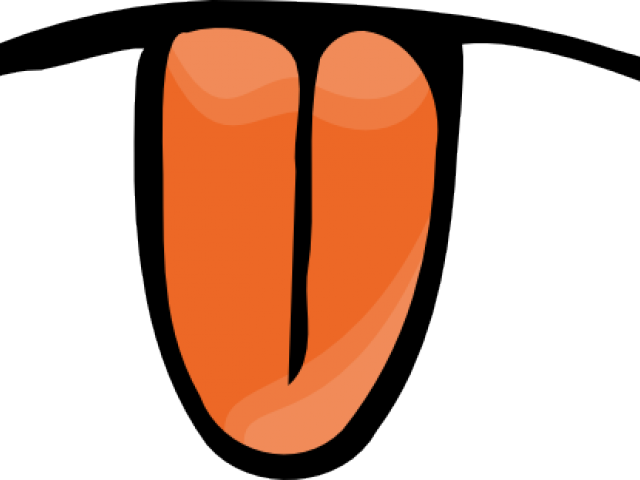 Cartoon Mouth Clipart - Tongue (640x480), Png Download