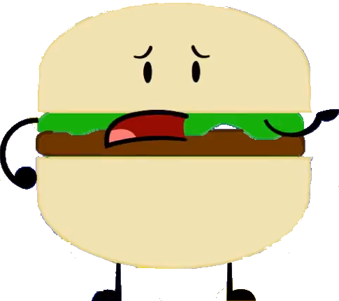 Burger - Super Object Battle Acorn (485x430), Png Download