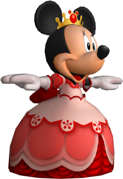 Download Zip Archive - Kingdom Hearts Minnie Mouse (750x650), Png Download
