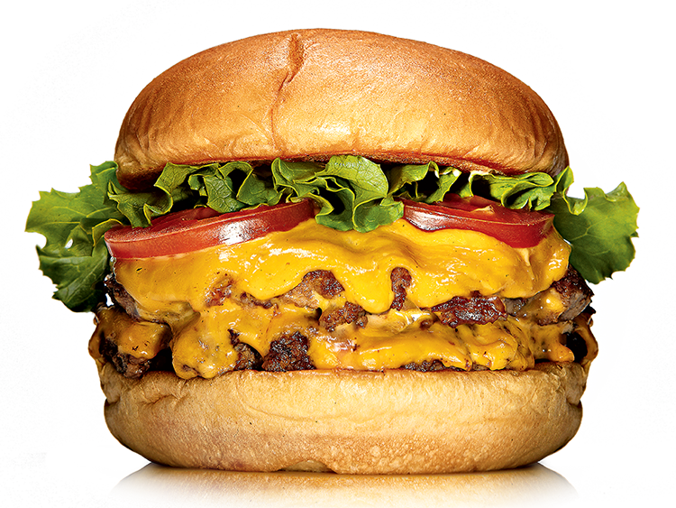 Shake Shack Burger Png Clipart Hamburger Shake Shack - Shake Shack Burger Png (750x563), Png Download