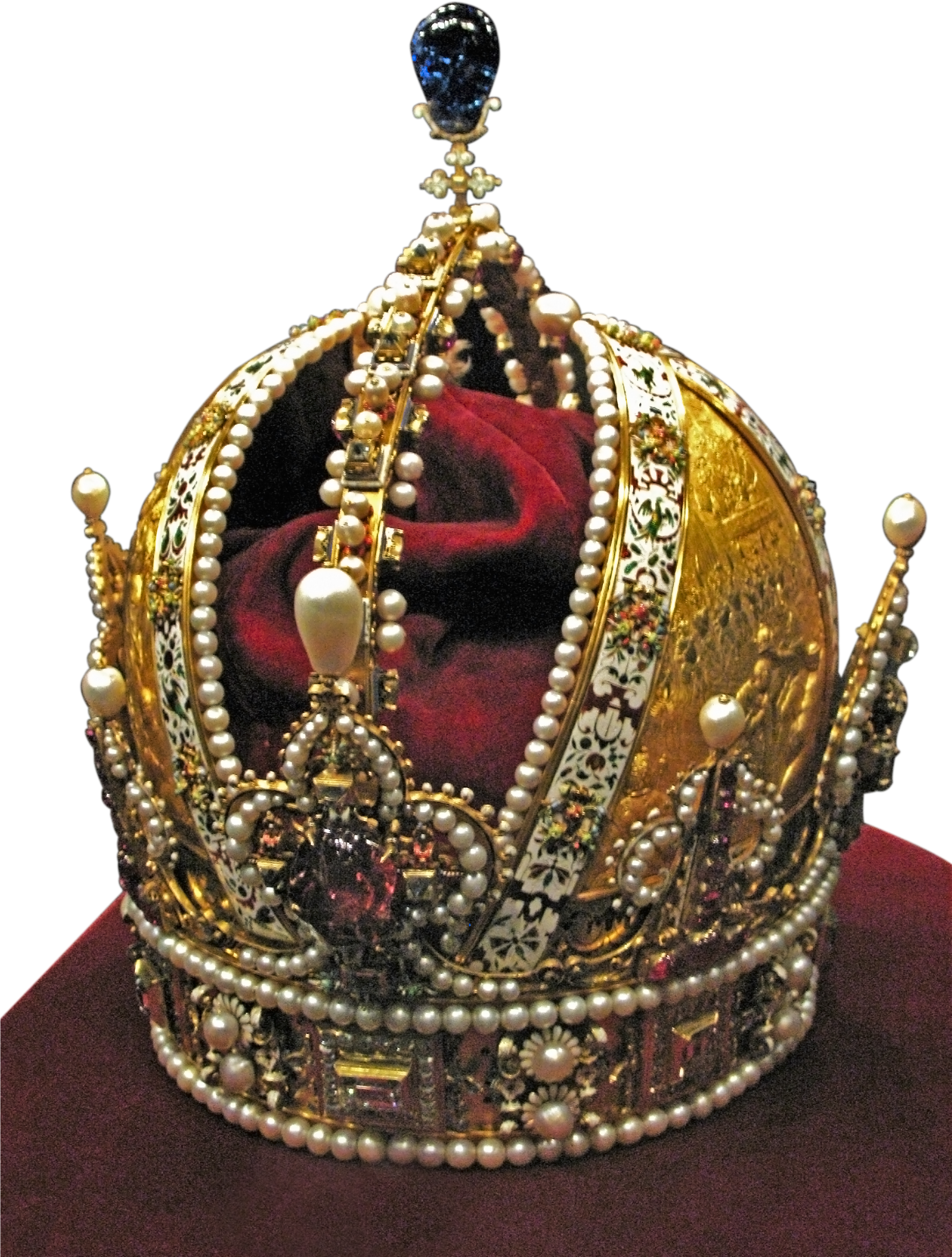 Gold Princess Crown Png Psd Detail - Imperial Treasury, Vienna (303x400), Png Download