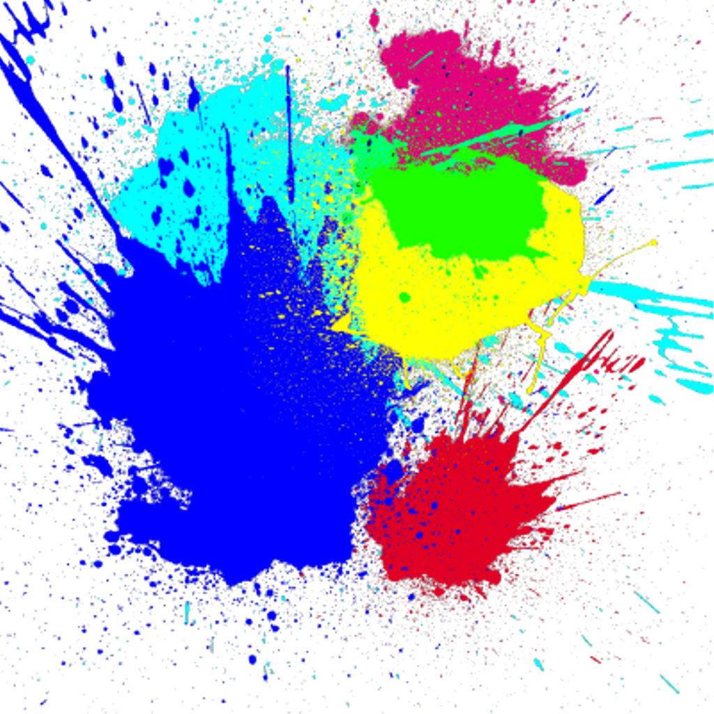 Paintsplatter Paintsplash Splatter Splash Paint Natnat7 - Graphic Design (1024x1024), Png Download