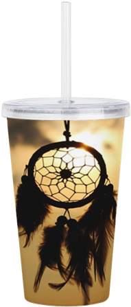 Dream Catcher Tumbler - Crochet Dream Catchers: 10 Mystic Dream Catchers Essories, (460x460), Png Download