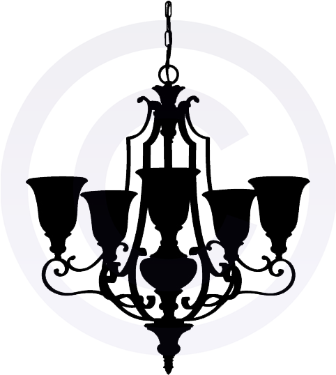 Click To Enlarge - Elstead Kelham Hall 5 Light Chandelier (537x537), Png Download