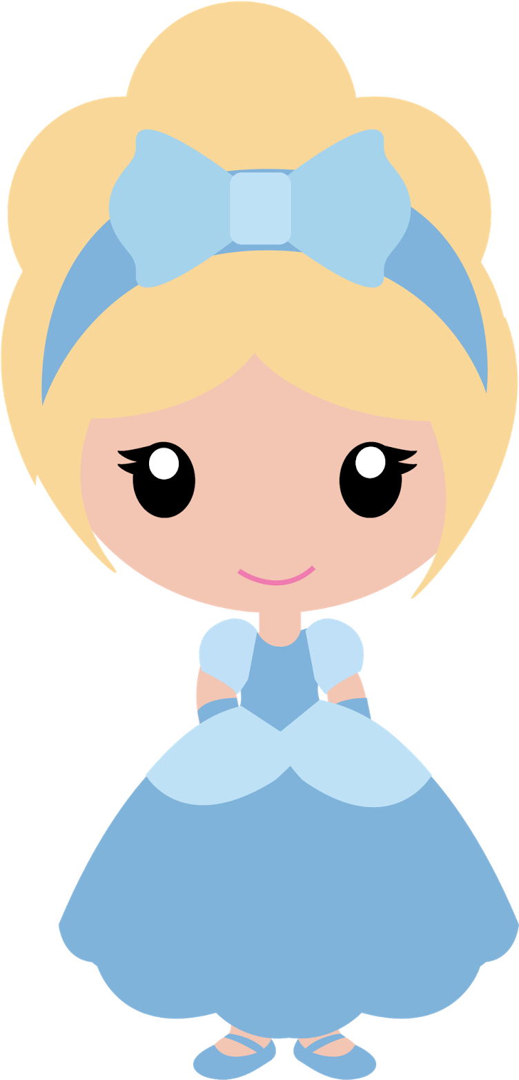 Cute Disney Princess Clipart (1054x1600), Png Download