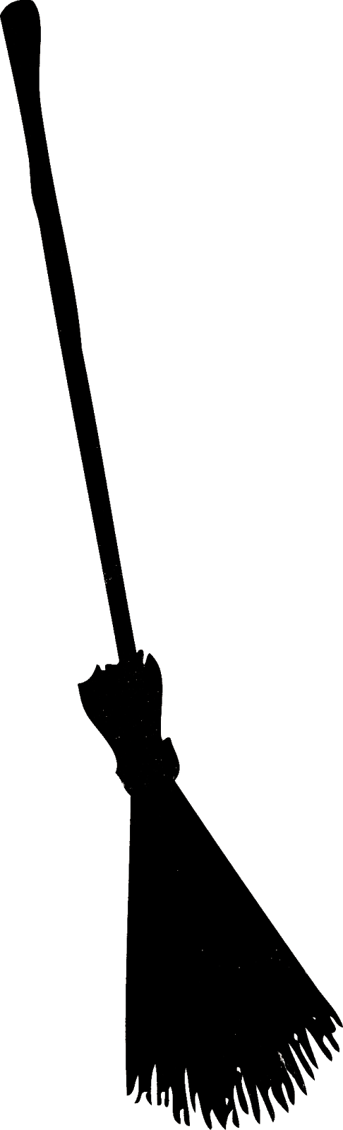 Free Chandelier Silhouette Png - Witch Broom Silhouette (486x1600), Png Download