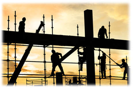 Workers Climbing On Scaffolding - Labour Laws Everybody Should Know (470x316), Png Download