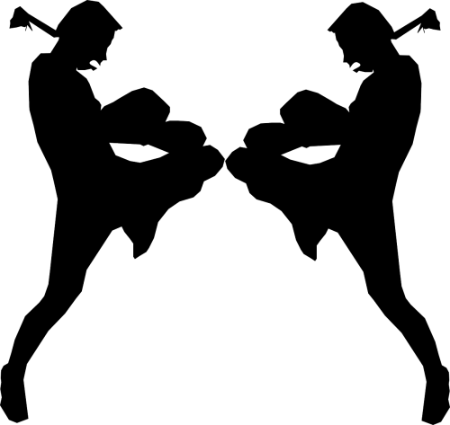 Muay Thai,martial Arts,thai - Muay Thai Vector Png (500x473), Png Download