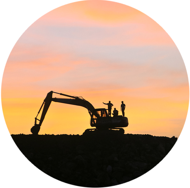 Circle 2 - Tata Hitachi Ex 200 (667x662), Png Download