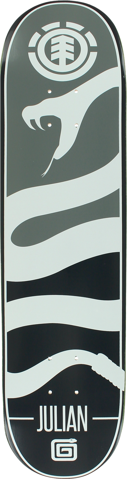 Element Julian Silhouette Skateboard Deck (1600x1600), Png Download