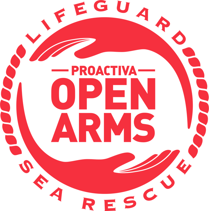 Proactiva Open Arms Logo (686x693), Png Download