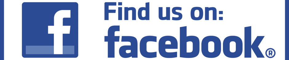 Facebooklogo-940x198 - Facebook Logo Find Us (940x198), Png Download