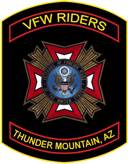 Thunder Mountain Riders - Veterans Of Foreign Wars (530x530), Png Download