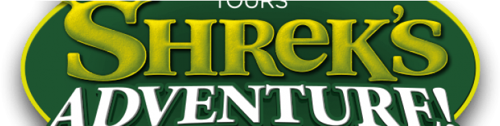 Shrek's Adventure Launch Brunch - Shrek Adventure (736x184), Png Download