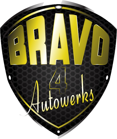 Bravo 4 Autowerks, Charlotte Nc And Huntersville Nc, - Logo Auto Body Care (470x557), Png Download