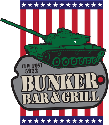 Bunker Logo - Vfw Post 5923 (400x406), Png Download