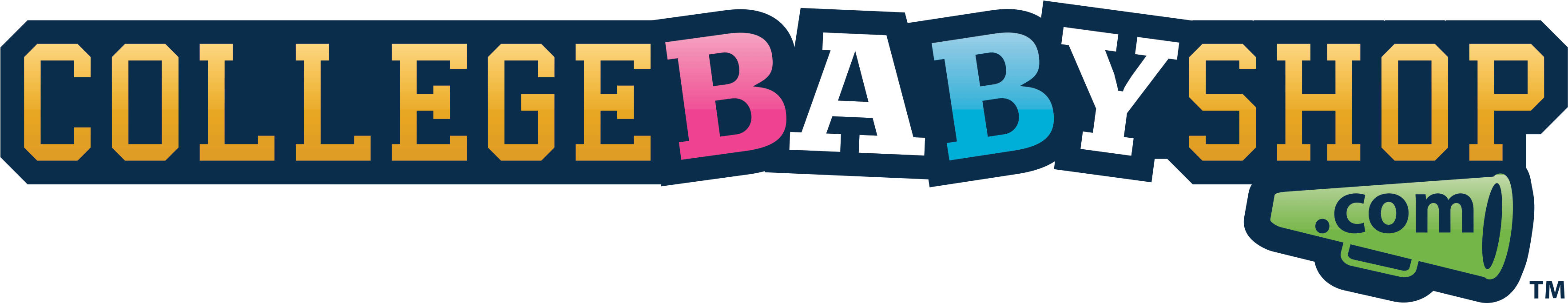 College Baby Shop - Gift (3579x719), Png Download