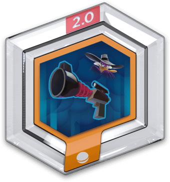 Disney Infinity - Disney Infinity Power Disc Darkwing Duck (450x450), Png Download