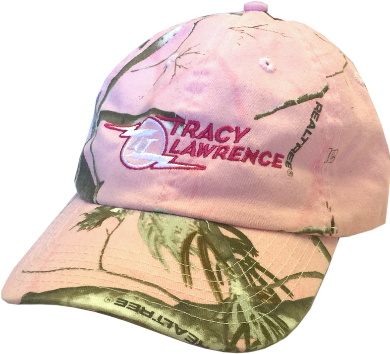Tracy Lawrence Realtree Pink Camo Ballcap - Camo Ballcap (800x800), Png Download