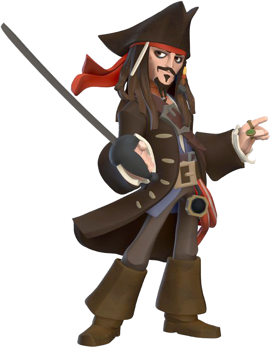 Pirates Of The Caribbean Clipart Disney Infinity - Disney Infinity Pirates Of The Caribbean Figures (558x717), Png Download