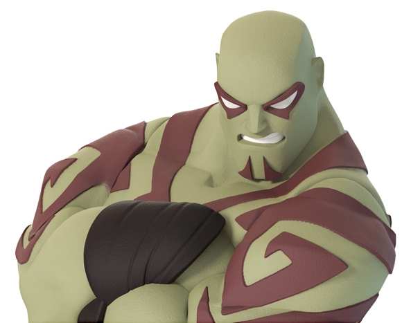 Disney Infinity - Disney Infinity 3.0 Drax (593x467), Png Download