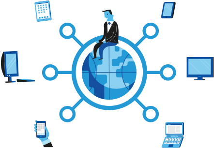 Welcome To - Bienvenido Bbva (467x320), Png Download