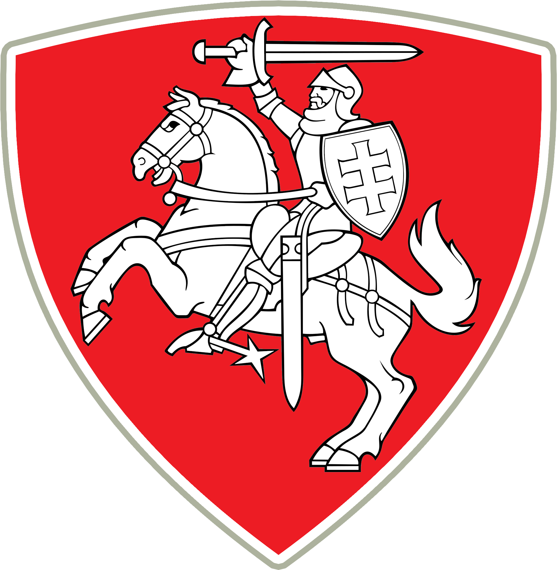 Lithuania National Ice Hockey Team Logo - Japan Ice Hockey League Logo (586x599), Png Download