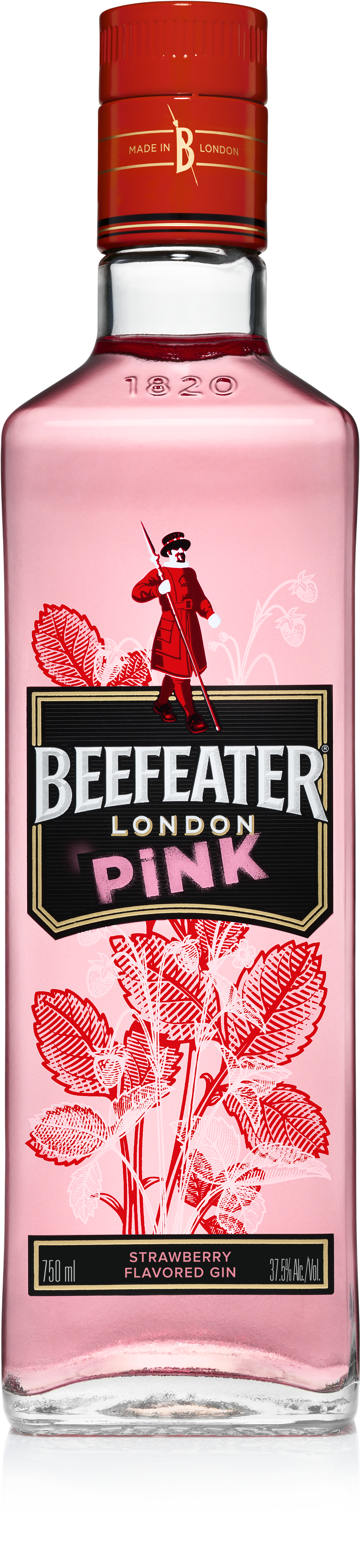 Beefeater Pink (2355x6636), Png Download
