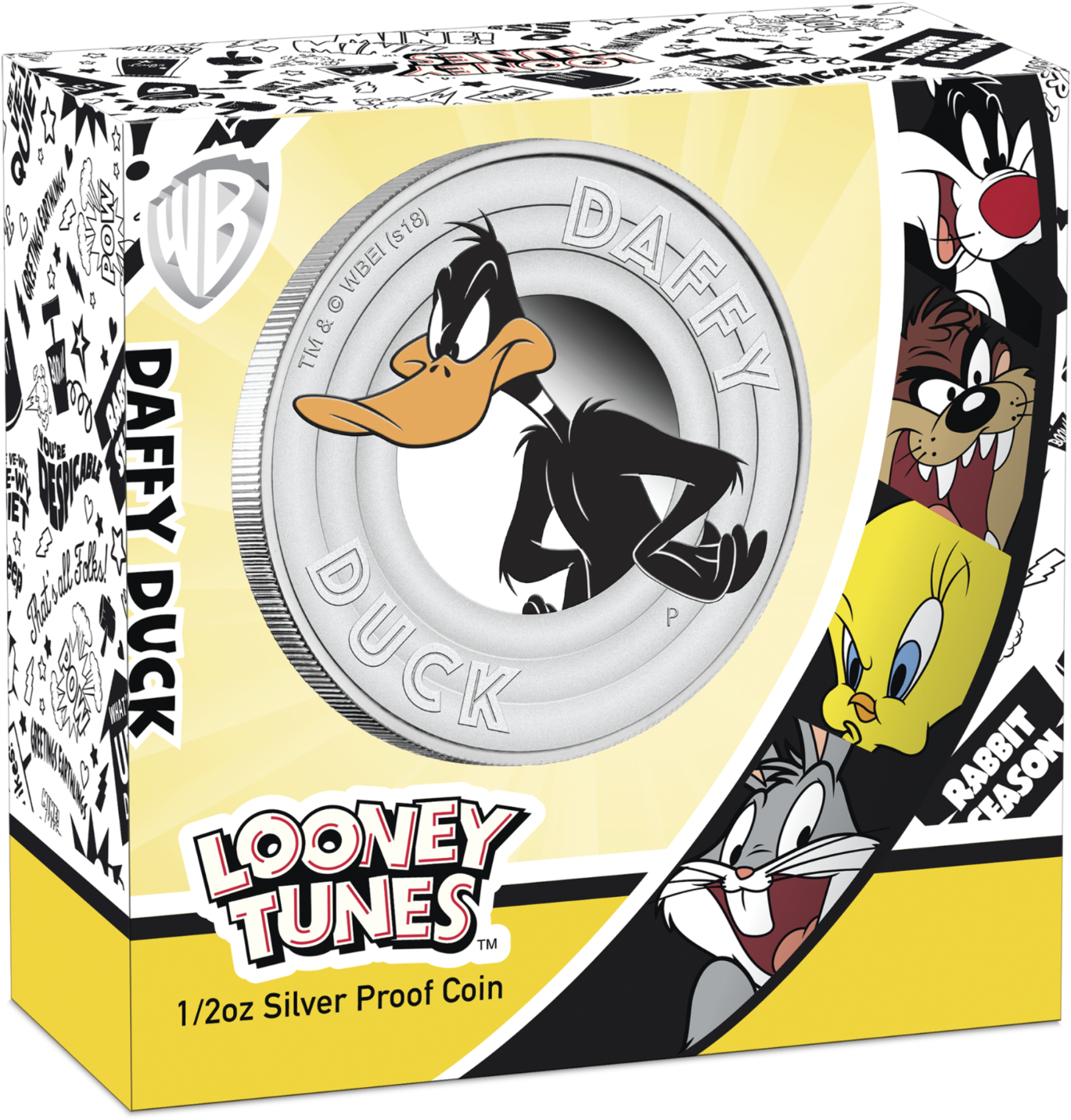 Looney Tunes - Tuvalu Daffy Duck Looney Tunes (650x652), Png Download