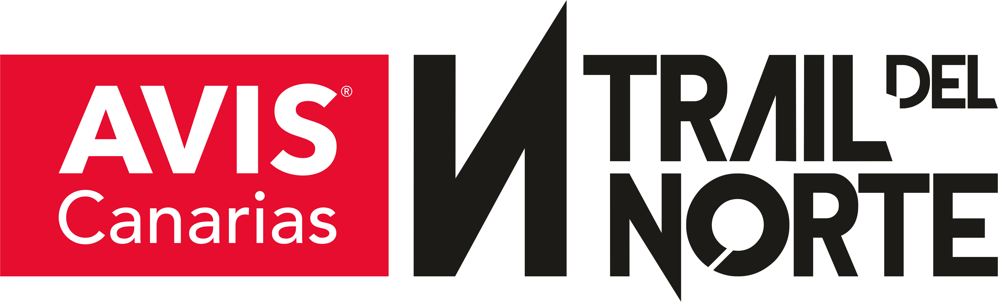 Logo Avis Trail De Norte 2018 6 - Logo (3838x1165), Png Download