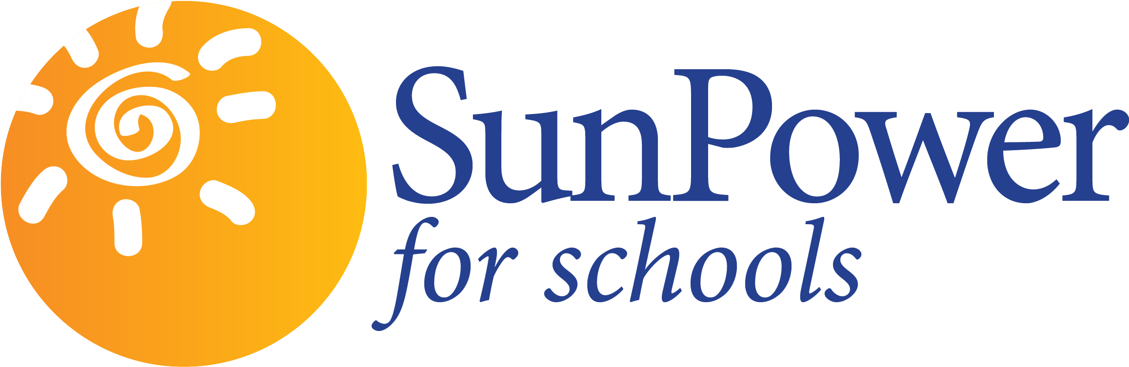 Sunpower For Schools Logo Redesign 012418 Final - Art With Lisa Powers (2336x781), Png Download