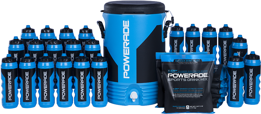 Powerade® Starter Hydration Kit - Bottle (1000x1000), Png Download