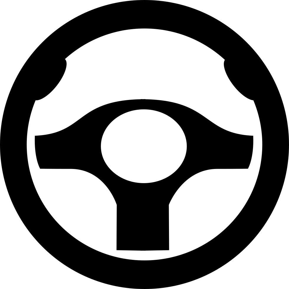 Icon Png Steering Wheel (980x980), Png Download