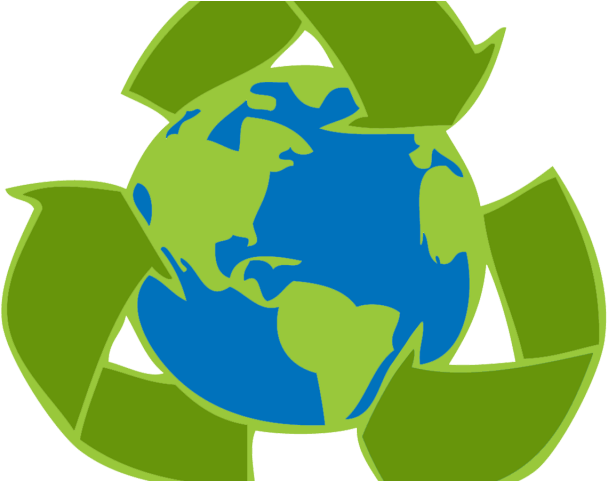 Green Day Clipart Bumi - Recycling (640x480), Png Download